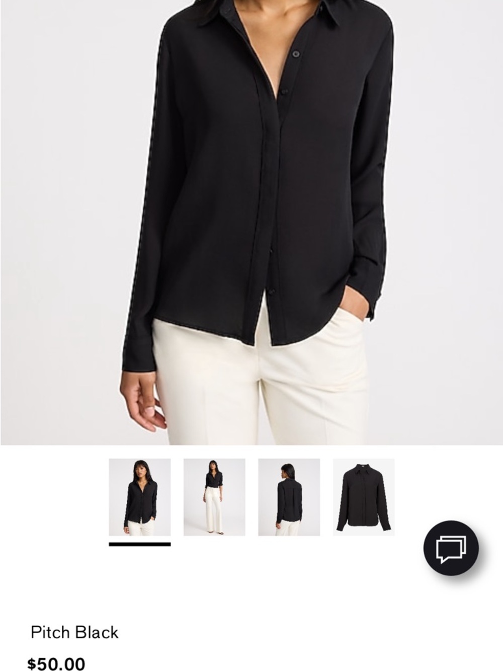 Express Black portofino womens button down shirt